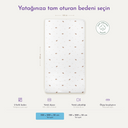 Happy Bee 100% Organic Cotton Kids' Fitted Sheet 100 x 200 cm