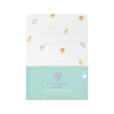 Safari 100% Organic Cotton Kids' Fitted Sheet 100 x 200 cm