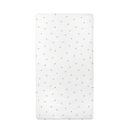 Happy Bee %100 Organik Pamuk Saten Bebek Lastikli Çarşaf Seti