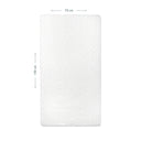 Stars 100% Organic Cotton Baby Fitted Sheet 70 x 140 cm