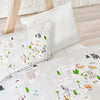 Atlas 100% Organic Cotton Satin Baby Bedding Set