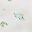 Dino 100% Organic Cotton Baby Pillowcase 35 x 45 cm