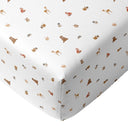 Forest Amigos 100% Organic Cotton Kids' Fitted Sheet 100 x 200 cm