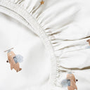 Happy Tony 100% Organic Cotton Kids' Fitted Sheet 100 x 200 cm