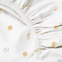 Safari 100% Organic Cotton Baby Fitted Sheet 70 x 140 cm