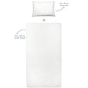 Stars 100% Organic Cotton Baby Fitted Sheet Set 70 x 140 cm