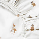 Forest Amigos 100% Organic Cotton Kids' Fitted Sheet 100 x 200 cm