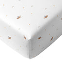 Happy Tony 100% Organic Cotton Baby Fitted Sheet Set 70 x 140 cm