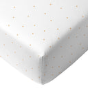 Stars 100% Organic Cotton Baby Fitted Sheet Set 70 x 140 cm
