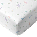 Dino 100% Organic Cotton Baby Fitted Sheet Set 70 x 140 cm
