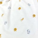 Safari 100% Organic Cotton Baby Fitted Sheet 70 x 140 cm