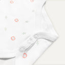 Loulou %100 Organik Pamuk 2'li Kısa Kollu Bebek Body Seti