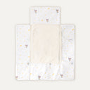 Krem Nakışlı Bebek Alt Açma Çantası