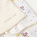 Krem Nakışlı Bebek Alt Açma Çantası