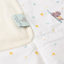 Krem Nakışlı Bebek Alt Açma Çantası