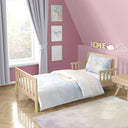 Astra 100% Organic Cotton Single Children's Duvet Cover Set 100 x 200 cm