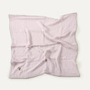 100% Organic Cotton Hedgehog Embroidered Shepherd Stitch Muslin Blanket 100 x 100 cm