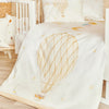 Baloon 100% Organic Cotton Satin Baby Bedding Set