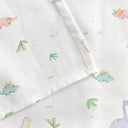 Dino 100% Organic Cotton Baby Bedding Set