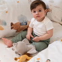 Happy Tony 100% Organic Cotton Baby Bedding Set