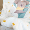 Koko 100% Organic Cotton, Satin Baby Bedding Set
