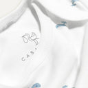 Aqua 100% Organic Cotton Baby Bodysuit