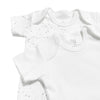 Space Planet 2-teiliges Baby-Body-Set aus 100 % Bio-Baumwolle mit kurzen Ärmeln