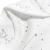 Space Planet 2-teiliges Baby-Body-Set aus 100 % Bio-Baumwolle mit kurzen Ärmeln