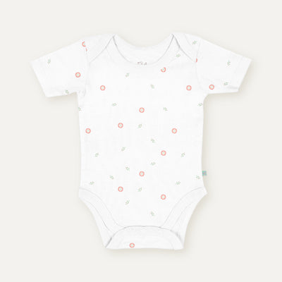 Loulou %100 Organik Pamuk Kısa Kollu Bebek Body