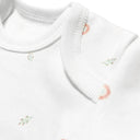 Loulou %100 Organik Pamuk Kısa Kollu Bebek Body