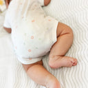 Loulou %100 Organik Pamuk Kısa Kollu Bebek Body