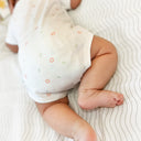 Loulou %100 Organik Pamuk Kısa Kollu Bebek Body