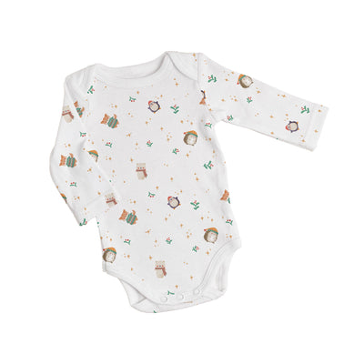 Festive 100% Organic Cotton Baby Bodysuit