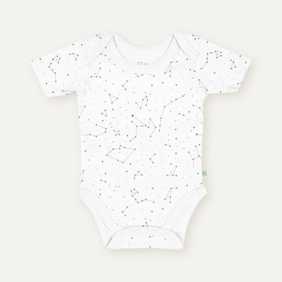 Space Planet %100 Organik Pamuk Kısa Kollu Bebek Body