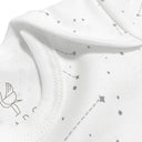 Space Planet %100 Organik Pamuk Kısa Kollu Bebek Body