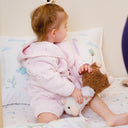 Astra Embroidered 100% Organic Cotton Baby & Children's Bathrobe