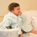 Boubou Embroidered 100% Organic Cotton Baby & Toddler Bathrobe