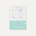 Dino 100% Organic Cotton Kids' Fitted Sheet 100 x 200 cm
