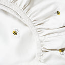 Happy Bee %100 Organik Pamuk Saten Çocuk Lastikli Çarşaf Seti 100 x 200 cm