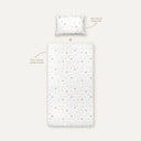 Simba 100% Organic Cotton Baby Fitted Sheet Set 70 x 140 cm