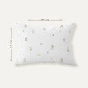 Circus %100 Organik Pamuk Saten Bebek Yastık Kılıfı 35 x 45 cm