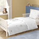 Circus 100% Organic Cotton Single Children's Duvet Cover Set 100 x 200 cm