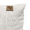 Beige 100% Cotton, Poplin Seersucker Pillowcase - 50x70 cm