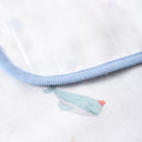 Boubou %100 Organik Pamuk Çift Taraflı Biyeli Müslin Battaniye 90 x 120 cm