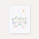 Dino %100 Organik Pamuk Çift Taraflı Biyeli Müslin Battaniye 90 x 120 cm