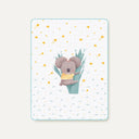 Koko %100 Organik Pamuk Çift Taraflı Biyeli Müslin Battaniye 90 x 120 cm