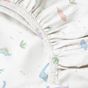 Dino 100% Organic Cotton Single Children's Duvet Cover Set 100 x 200 cm
