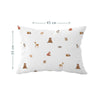Forest Amigos 100% Cotton Satin Pillowcase - 35x45 cm
