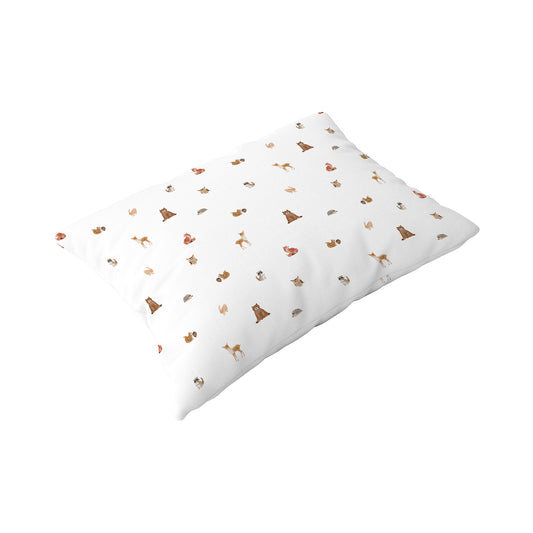 Forest Amigos 100% Cotton Satin Pillowcase - 35x45 cm