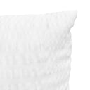 Waffle White 100% Organic Cotton Baby Fitted Sheet Set 70 x 140 cm